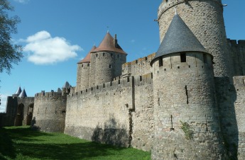 La cité de Carcassonne, près du site Les Asphodèles - Vallée de la Vis